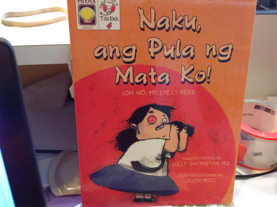 Naku, Ang Pula ng Mata Ko! - Oh No, My Eye is Red!