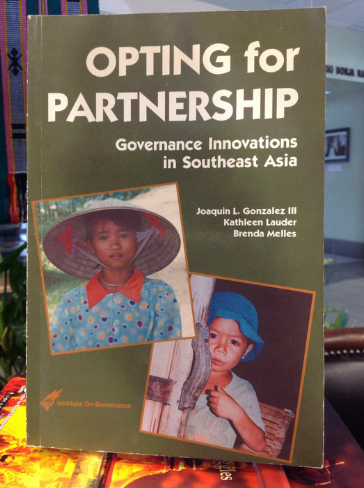 Opting for Partnership-Governance Innovations in Southeast Asia